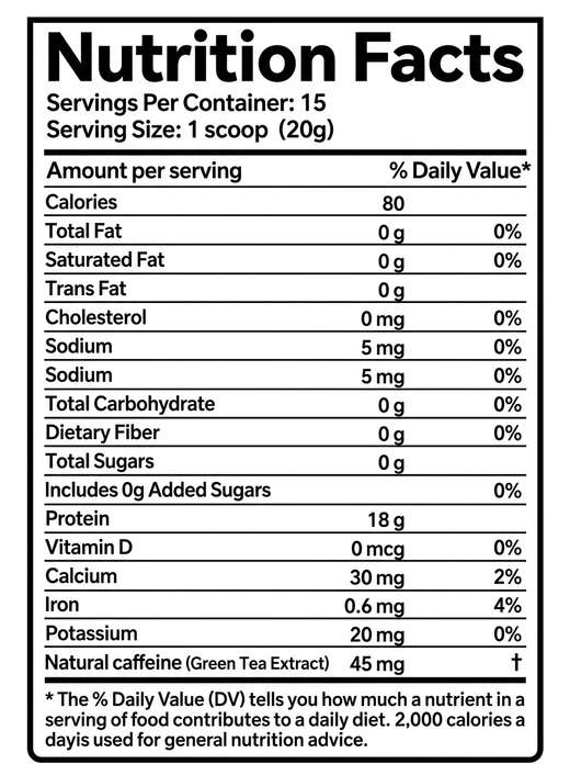 Nutritional Information