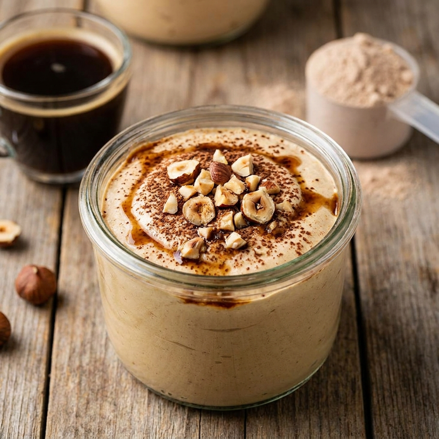 Hazelnut Protein Mousse