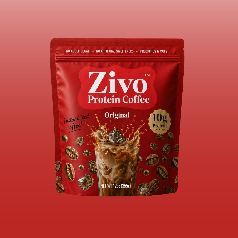 Caramel Protein Coffee | Caramel Iced Coffee, 10g Protein | Zivo